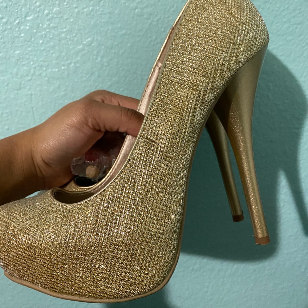 Gold Heels